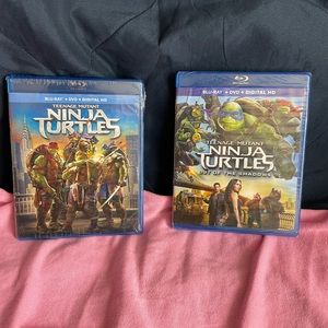Teenage Mutant Ninja Turtles Blur Ray + Digital DVDs NIP
